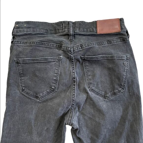 MADEWEL HIGH RISER SKINNY BLACK JEANS SIZE 26 - Picture 4 of 11